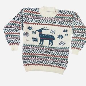 Vintage Northern Isles fair isle knit‎ sweater